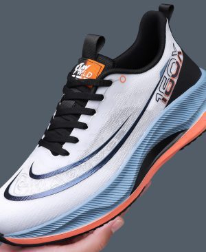 ⁦<h1 class="product_title entry-title">أحذية جري عصرية ذات سطح شبكي ونعال قابلة للتنفس للرجال</h1>⁩ - الصورة ⁦7⁩