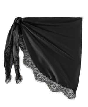 <h1 class="product_title entry-title">Solid-color Lace-trimmed Beach Cover-up Bikini Skirt</h1> - Image 6