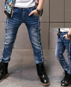 ⁦<h1 class="product_title entry-title">جينز أولاد جديد بقطعة واحدة من المخمل لخريف وشتاء</h1>⁩ - الصورة ⁦7⁩