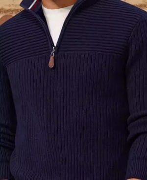 ⁦<h1 class="product_title entry-title">سويتر رجالي بياقة نصف سحاب</h1>⁩ - الصورة ⁦3⁩