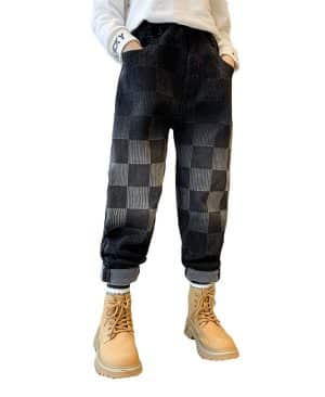 <h1 class="product_title entry-title">The New Boys' Plush Fleece Jeans Are Handsome</h1> - Image 3