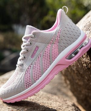 <h1 class="product_title entry-title">Mesh Women's Breathable Shoes Flying Woven Air Cushion</h1> - Image 7
