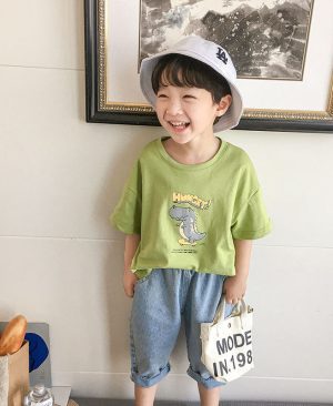 ⁦<h1 class="product_title entry-title">جينز قصير للأطفال</h1>⁩ - الصورة ⁦6⁩