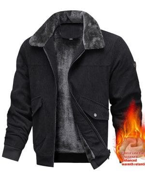 <h1 class="product_title entry-title">Thickened Lapel Men's Loose-fitting Top</h1> - Image 4