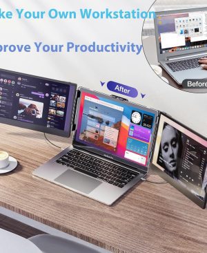 <h1 class="product_title entry-title">Laptop Screen Extender 14 Inch FHD IPS Portable Dual Triple Monitor Display USB C HDMI</h1> - Image 4