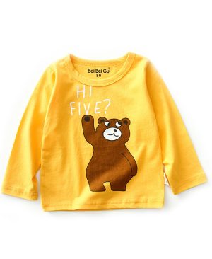 Cartoon children's long sleeve t-shirt bottoming shirt - Image 5