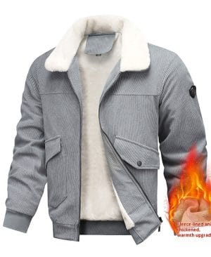 <h1 class="product_title entry-title">Thickened Lapel Men's Loose-fitting Top</h1> - Image 6