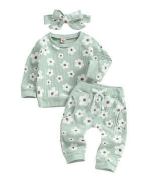 <h1 class="product_title entry-title">Personality New Waffle Print Sweater Suit</h1> - Image 8