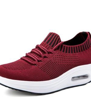 <h1 class="product_title entry-title">Mesh Low-top Air Cushion Thick Bottom Female Mesh Surface Breathable Shoes</h1> - Image 3