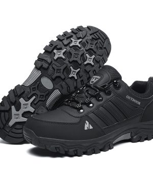 ⁦<h1 class="product_title entry-title">أحذية رجالية خريفية خارجية أحذية مشي منخفضة القمة مزودة بأربطة رياضية عادية</h1>⁩ - الصورة ⁦4⁩