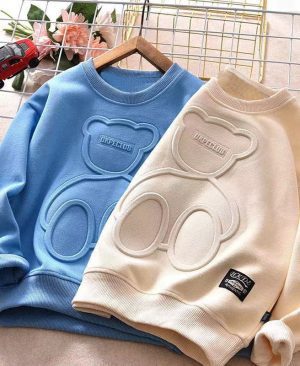 <h1 class="product_title entry-title">Long Sleeved T Shirt Children Plus Velvet Bottoming Shirt</h1> - Image 4
