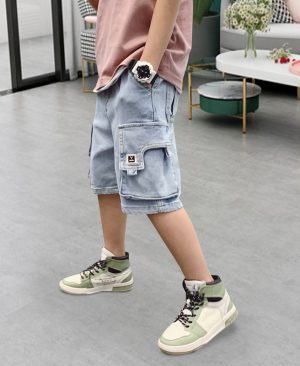 <h1 class="product_title entry-title">Casual Summer Thin Western Style Boy Shorts</h1> - Image 4