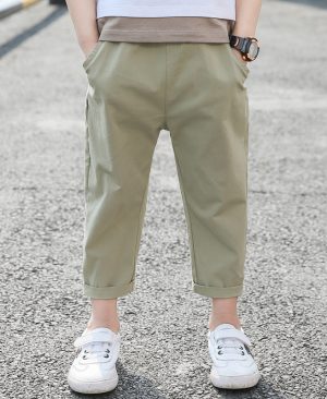 <h1 class="product_title entry-title">Summer Cotton And Linen Trousers Children's Casual Pants</h1> - Image 4