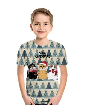 <h1 class="product_title entry-title">Casual 3D Printed Kids Short Sleeves</h1> - Image 6
