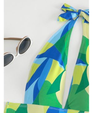 <h1 class="product_title entry-title">Sexy Lace-up Backless Beach Swimwear Skirt Set</h1> - Image 3