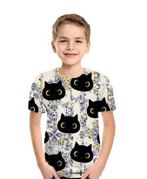 <h1 class="product_title entry-title">Casual 3D Printed Kids Short Sleeves</h1> - Image 4