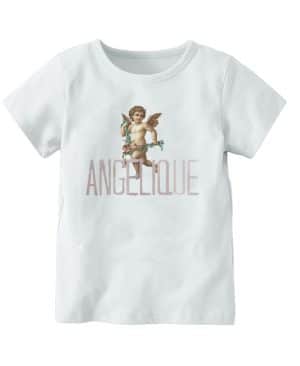 <h1 class="product_title entry-title">Printed Men's And Women's Short-sleeved T-shirt White</h1> - Image 5