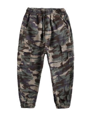 <h1 class="product_title entry-title">Children's Sports Military Camouflage Casual Trousers</h1> - Image 4