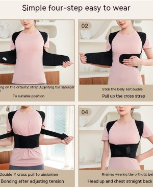 <h1 class="product_title entry-title">Unisex Anti-Humpback Chest Lift Brace Posture Corrector</h1> - Image 9