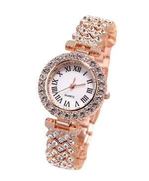 <h1 class="product_title entry-title">Full Diamond Luxury Bracelet Watch Suit Women's Quartz</h1> - Image 4