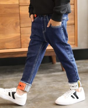 <h1 class="product_title entry-title">Boys' Denim Trousers Trousers Children's Clothing</h1> - Image 3