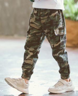 <h1 class="product_title entry-title">Children's Sports Military Camouflage Casual Trousers</h1> - Image 5