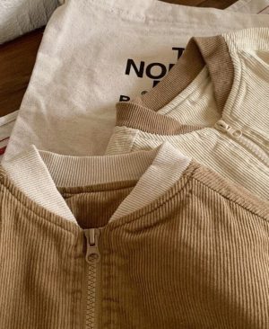 <h1 class="product_title entry-title">Kids' Overcoat Spring Clothing Japanese And Korean Corduroy</h1> - Image 5