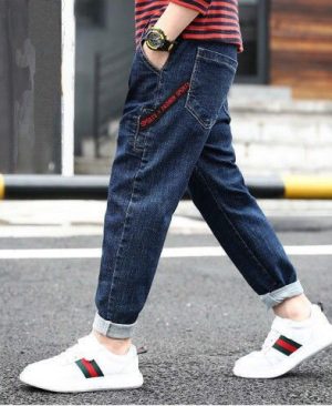 <h1 class="product_title entry-title">Boys' Denim Trousers Trousers Children's Clothing</h1> - Image 9