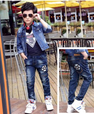 ⁦<h1 class="product_title entry-title">جينز أولاد جديد بقطعة واحدة من المخمل لخريف وشتاء</h1>⁩ - الصورة ⁦4⁩