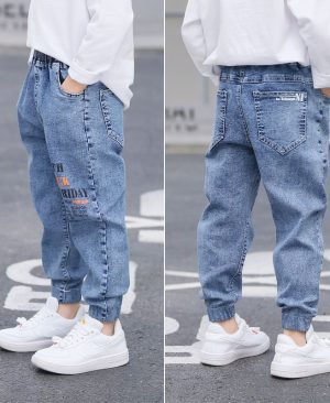 ⁦<h1 class="product_title entry-title">جينز أولاد موديلات الربيع والخريف الجديدة</h1>⁩ - الصورة ⁦4⁩