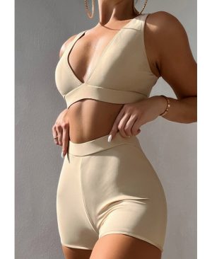 <h1 class="product_title entry-title">Women's Deep-V Halong Bay-style Two-piece Swimsuit</h1> - Image 3