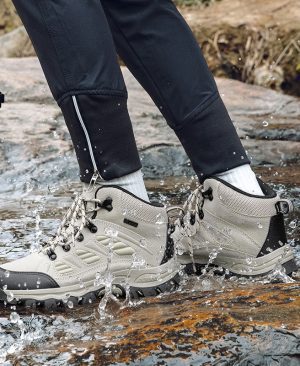 <h1 class="product_title entry-title">Couple's High-top Breathable Waterproof Non-slip Camping Leisure Mountaineering Shoes</h1> - Image 6