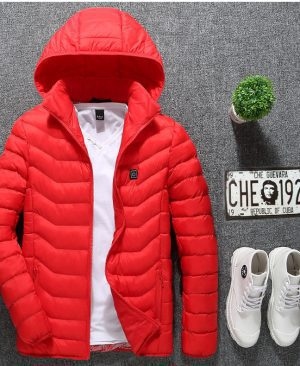 <h1 class="product_title entry-title">Winter Heated Jacket USB Electric Cotton Coat Zip-up Heater Thermal Clothing Heating Vest For Men</h1> - Image 10