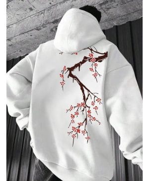 <h1 class="product_title entry-title">Men's Casual Printed Top Loose-fitting Hooded Sweatshirt</h1> - Image 4