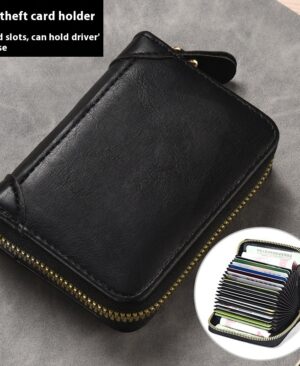<h1 class="product_title entry-title">Men's Anti-demagnetization And Anti-theft ID Card Bag</h1> - Image 5