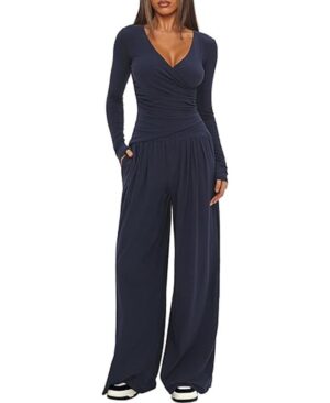 ⁦<h1 class="product_title entry-title">بنطلون واسع فضفاض غير رسمي من أمازون عبر الحدود مريح وعصري</h1>⁩ - الصورة ⁦5⁩