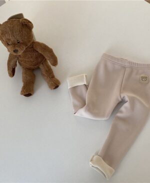 <h1 class="product_title entry-title">Girls' Single-layer Fleece-lined Fashionable All-matching Leggings</h1> - Image 5