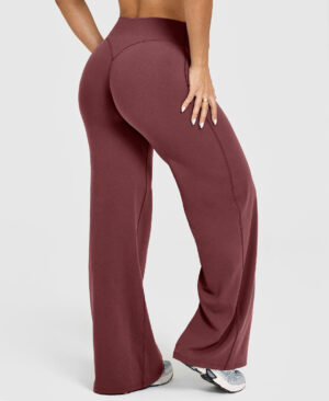 <h1 class="product_title entry-title">Women's Solid Color Casual Versatile Straight Leg Pants</h1> - Image 3