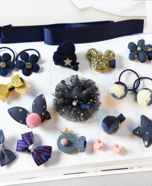 ⁦<h1 class="product_title entry-title">مجموعة إكسسوارات شعر للبنات</h1>⁩ - الصورة ⁦6⁩