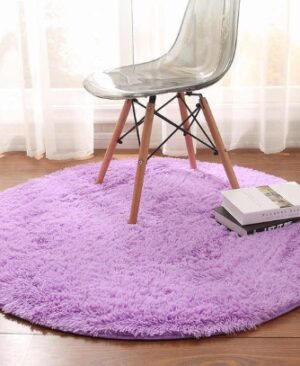 <h1 class="product_title entry-title">Fluffy Round Rug Carpets For Living Room Decor Faux Fur Carpet Kids Room Long Plush Rugs For Bedroom Shaggy Area Rug Modern Mat</h1> - Image 6