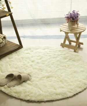 <h1 class="product_title entry-title">Fluffy Round Rug Carpets For Living Room Decor Faux Fur Carpet Kids Room Long Plush Rugs For Bedroom Shaggy Area Rug Modern Mat</h1> - Image 5