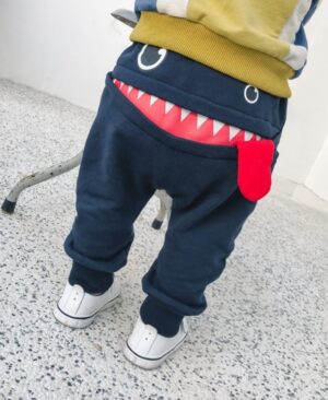 <h1 class="product_title entry-title">boys casual pants autumn loaded Korean children's casual sweatpants baby cartoon loose trousers</h1> - Image 9