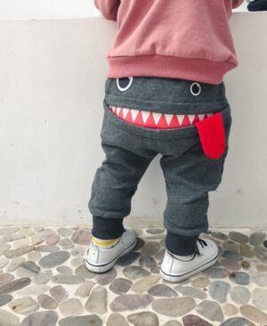 <h1 class="product_title entry-title">boys casual pants autumn loaded Korean children's casual sweatpants baby cartoon loose trousers</h1> - Image 8