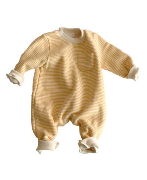 Wear striped baby jumpsuits outside - Image 5