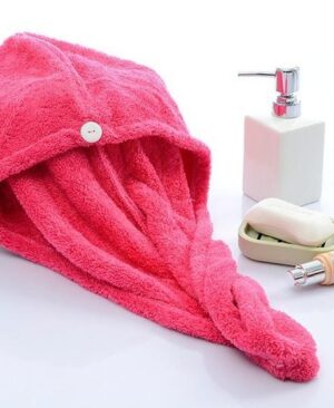 <h1 class="product_title entry-title">Women's Hair Dryer Cap, Absorbent Dry Hair Towel</h1> - Image 7