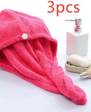 <h1 class="product_title entry-title">Women's Hair Dryer Cap, Absorbent Dry Hair Towel</h1> - Image 9