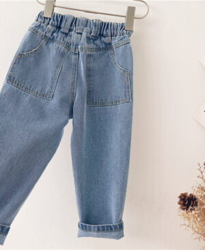 ⁦<h1 class="product_title entry-title">سروال أطفال كوري عصري</h1>⁩ - الصورة ⁦4⁩