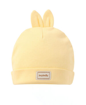 <h1 class="product_title entry-title">Cute Kids Hat Cap with Bibs Candy Solid Colors Boys Girls Baby Beanies Hats Cotton Born Baby Hat</h1> - Image 3