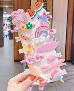 Children s Net Red Cartoon Hairpin Korean Princess Headdress - Image 5