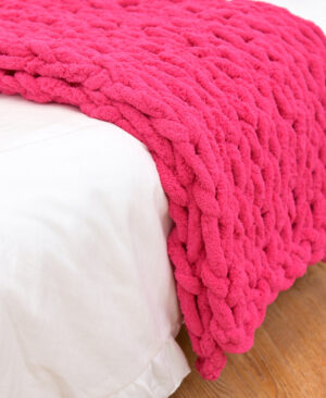 <h1 class="product_title entry-title">Handmade Coarse Yarn Knitted Chenille Rod Knitted Yarn Sofa Cover Blanket</h1> - Image 4